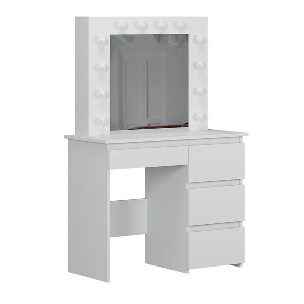 Стіл туалетний Art in Head Beauty 940х430х1400 Білий діамант (TB31010100000) 1TB31010100000 фото