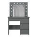 Стіл туалетний Art in Head Beauty 940х430х1400 Графіт сірий (TB31070700000) 1TB31070700000 фото 1