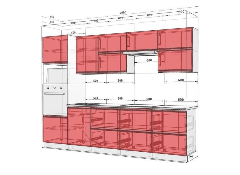 Кухня "Тренд" 2,9м 416893 фото