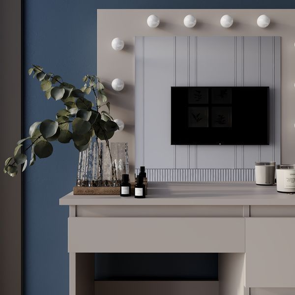 Стіл туалетний Art in Head Beauty 940х430х1400 Кашемір (TB31141400000) 1TB31141400000 фото