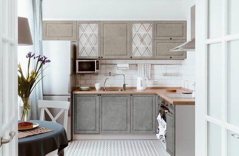 Кухня "Діамант" 2,8 х 2м кутова 423330 фото